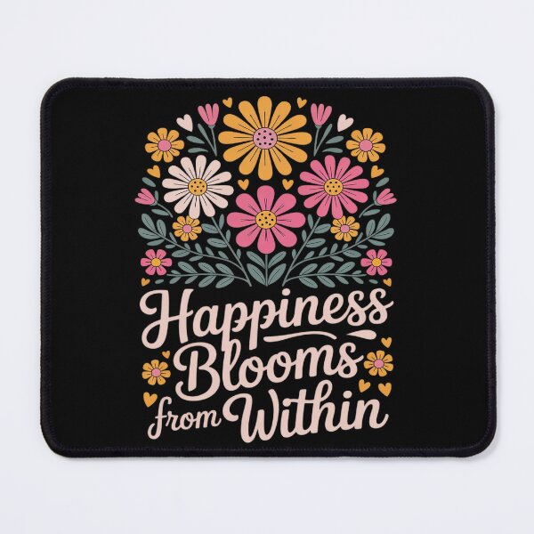 Item preview, Positive Boho Floral Happiness Blooms Within Kindness designed and sold by Sandrhaus.