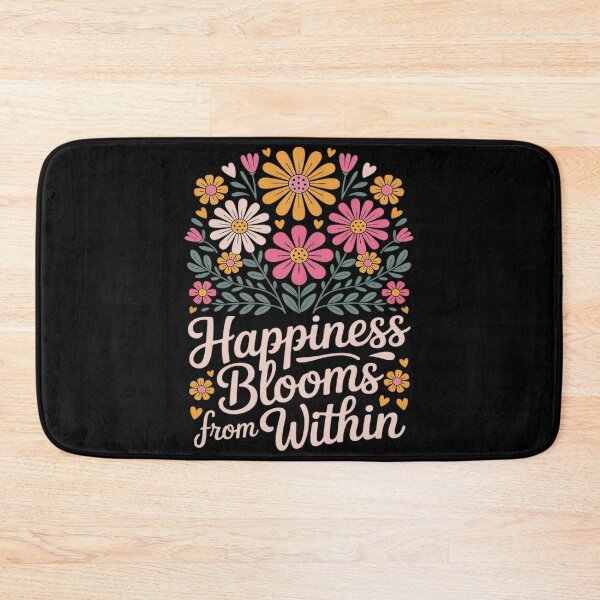 Item preview, Positive Boho Floral Happiness Blooms Within Kindness designed and sold by Sandrhaus.