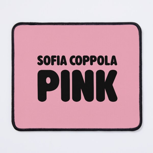 Item preview, Sofia Coppola Pink — Minimal Aesthetic Text Art designed and sold by LoLife.