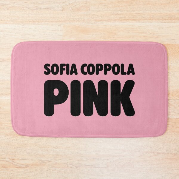 Aperçu de l'œuvre Sofia Coppola Pink — Art textuel esthétique minimaliste créée et vendue par LoLife.