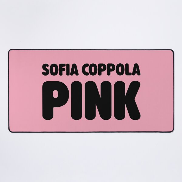 Item preview, Sofia Coppola Pink — Minimal Aesthetic Text Art designed and sold by LoLife.