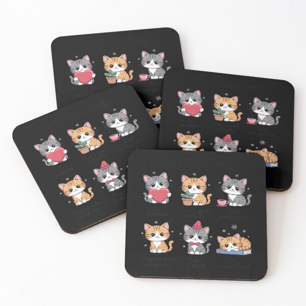 Item preview, Positive Cats Catffirmations Cute Cat Puns Reminders designed and sold by Sandrhaus.