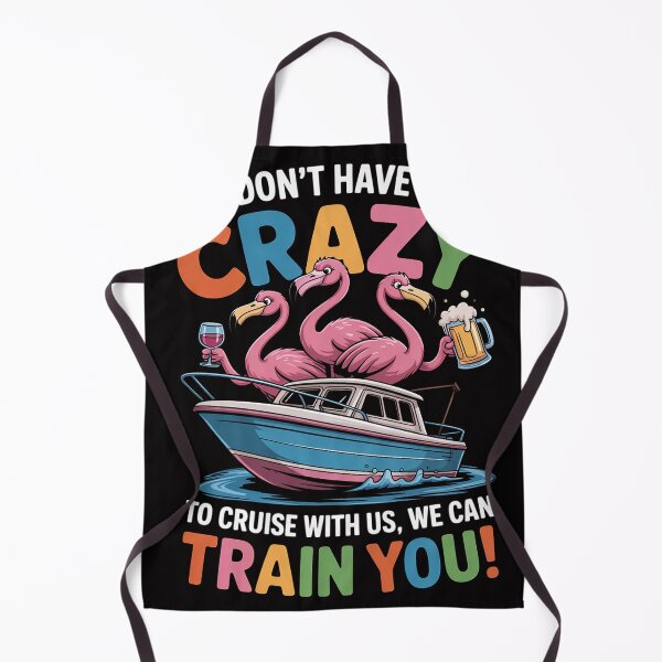 Item preview, You Don't Have To Be Crazy To Cruise With Us Flamingo Summer designed and sold by MuteElevent.