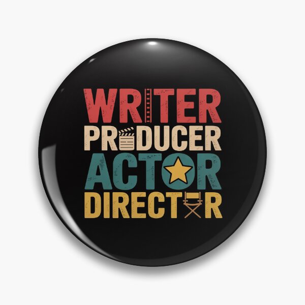 Item preview, Writer Producer Actor Director Film Filmmaking designed and sold by MuteElevent.