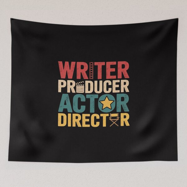 Item preview, Writer Producer Actor Director Film Filmmaking designed and sold by MuteElevent.