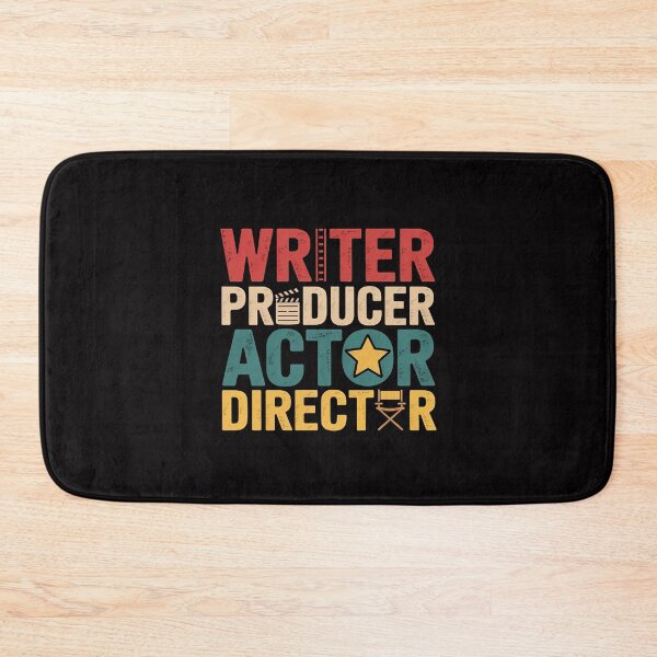 Item preview, Writer Producer Actor Director Film Filmmaking designed and sold by MuteElevent.