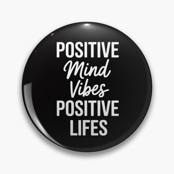 Item preview, Womens POSITIVE MIND VIBES LIFE Inspiring Quote Affirmation Message designed and sold by MuteElevent.