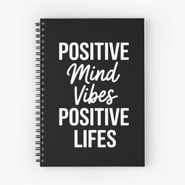 Item preview, Womens POSITIVE MIND VIBES LIFE Inspiring Quote Affirmation Message designed and sold by MuteElevent.