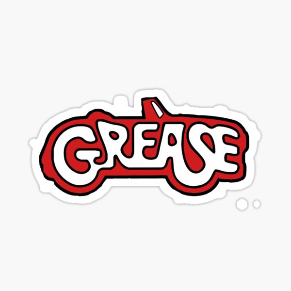 Grease Logo Sticker