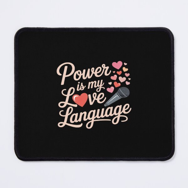 Item preview, Power is My Love Language Feminist Girl Power designed and sold by ryukaizox1.