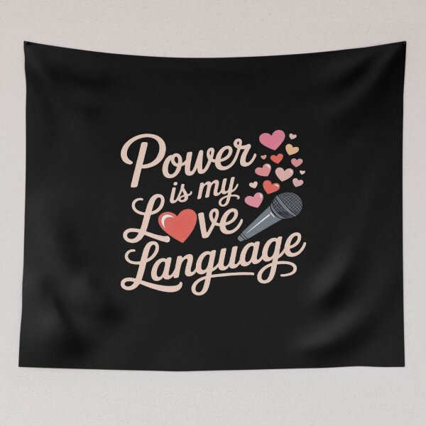 Item preview, Power is My Love Language Feminist Girl Power designed and sold by ryukaizox1.