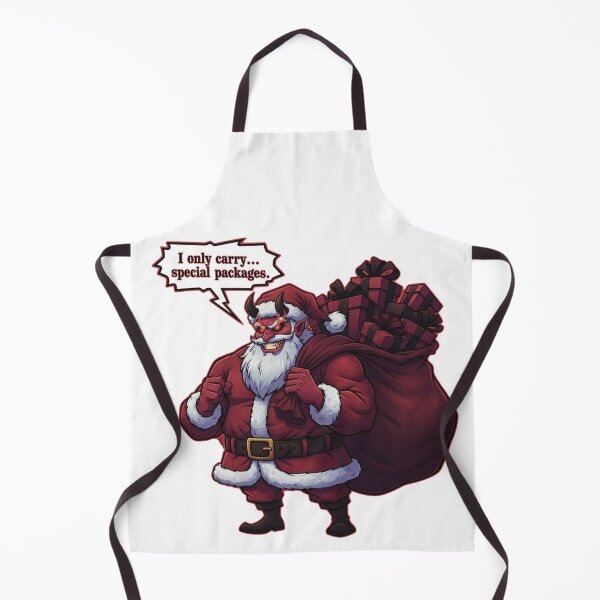 Item preview, Demon Santa "Special Packages" | Dark Christmas Krampus Horror Holiday Gift designed and sold by VandalMuse.