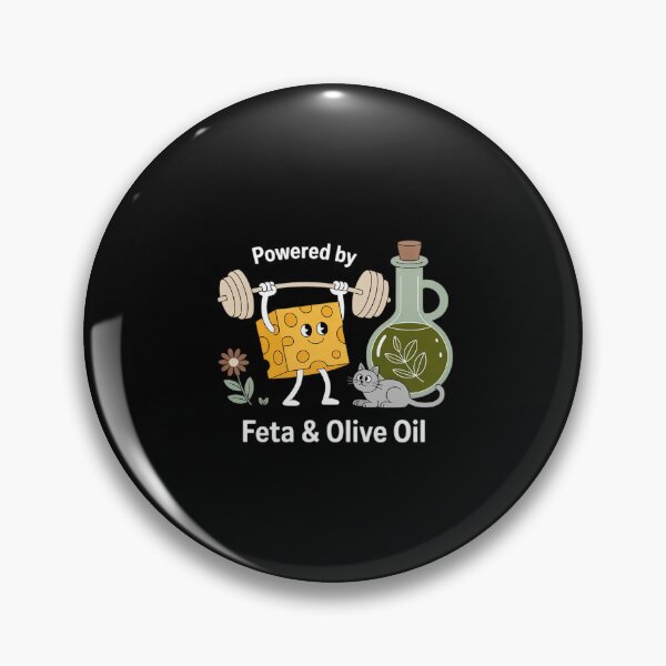 Item preview, Powered by Feta & Olive Oil Mediterranean Strength designed and sold by ryukaizox1.