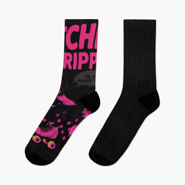 Item preview, Womens Bitches Be Trippin' Ok Maybe I Pushed That One Roller Derby designed and sold by CareTopping.