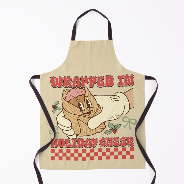 Item preview, Wrapped in Holiday Cheer Tamal Mexican Christmas Vintage Tamales designed and sold by Tiendita-Arroyo.
