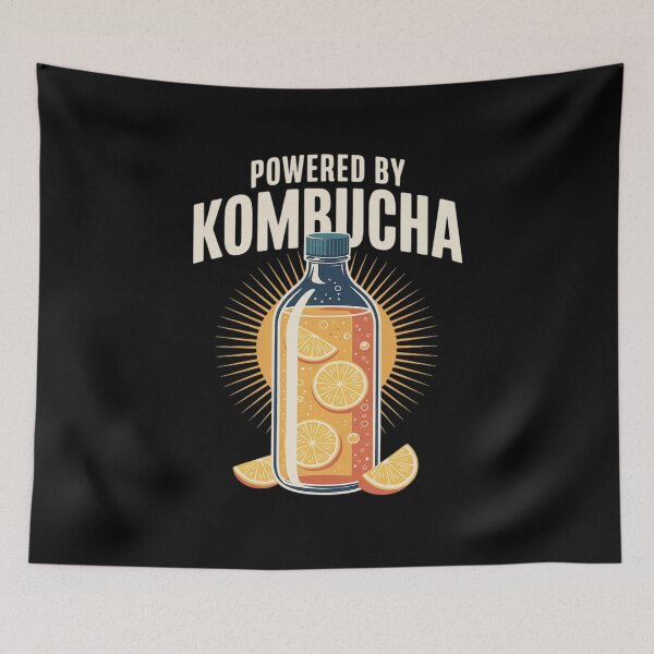 Item preview, Powered by Kombucha Refreshing Lemon designed and sold by ryukaizox1.