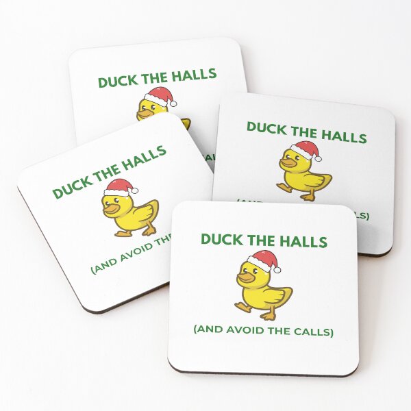 Item preview, Duck the Halls | Funny Introvert Christmas Shirt designed and sold by AdamIntrovert.