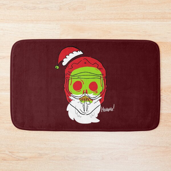 Item preview, Rebel Rider Christmas Skull Motocros Helmet - Edgy Holiday Motocross designed and sold by RNASstuff.