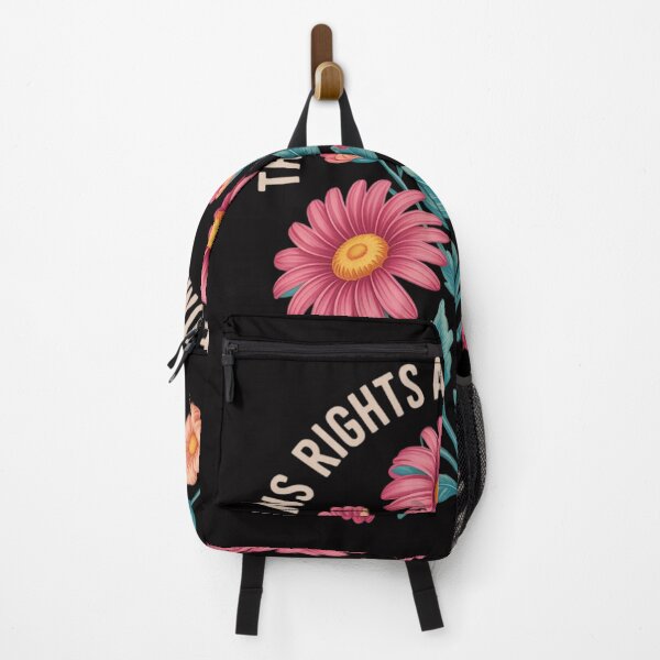 Item preview, Trans Rights Are Human Rights Floral LGBTQ Pride Transgender designed and sold by ConceptThena.