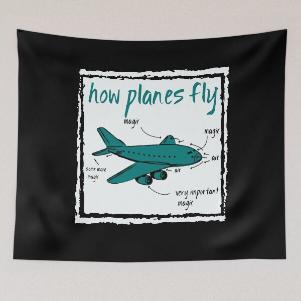 Item preview, How Planes Fly Funny Aerospace Engineer designed and sold by haianh1.