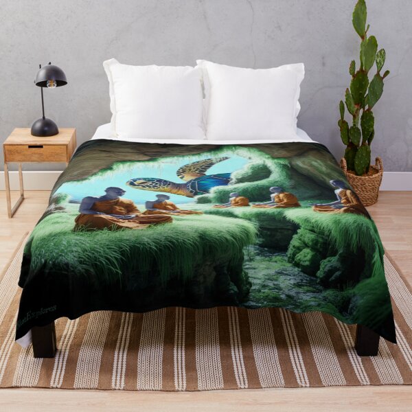 Item preview, The Cave of the Blue Monks designed and sold by Kwandry.