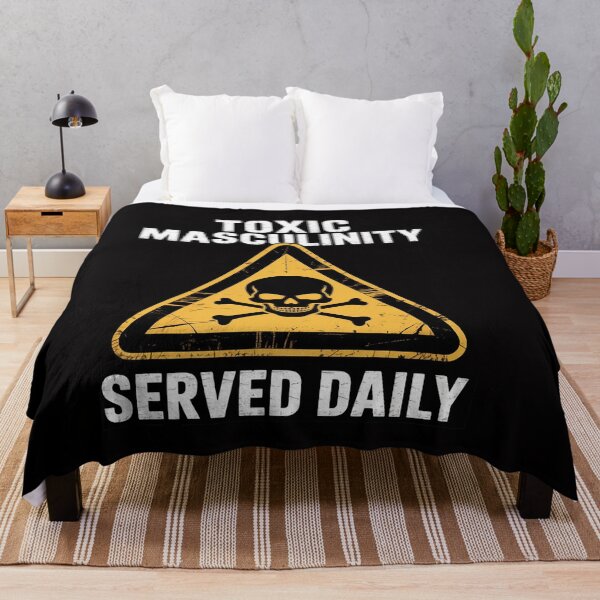 Item preview, Toxic Masculinity Served Daily Humor Men's Distressed designed and sold by ConceptThena.