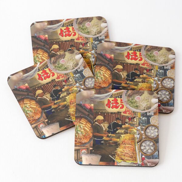 Item preview, Collage of Japanese Street Food designed and sold by joseharry.