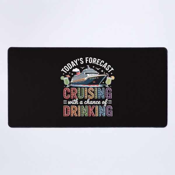 Item preview, Today's Forecast Cruising With A Chance Of Drinking 2025 designed and sold by ConceptThena.