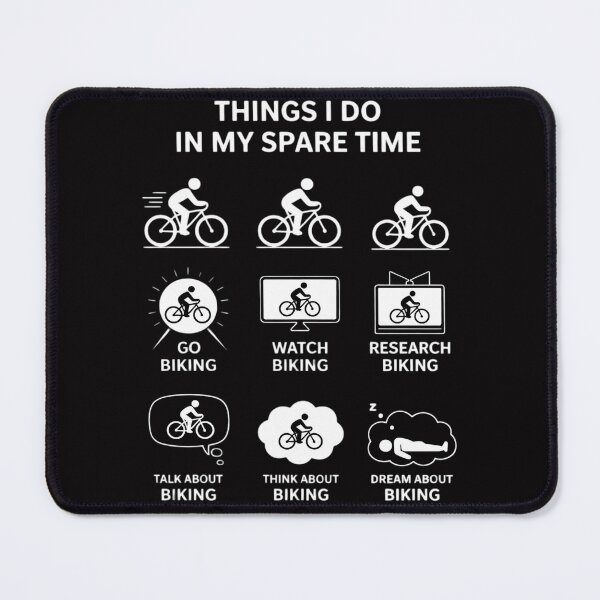Item preview, Things I Do In My Spare Time Mountain Bike Biking designed and sold by ConceptThena.