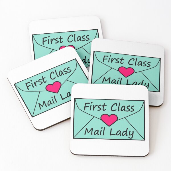 Item preview, First Class Mail Lady – Cute Postal Worker Appreciation Design designed and sold by zOnnOz.