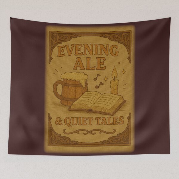 Item preview, Evening Ale & Quiet Tales designed and sold by fairmaiden7.