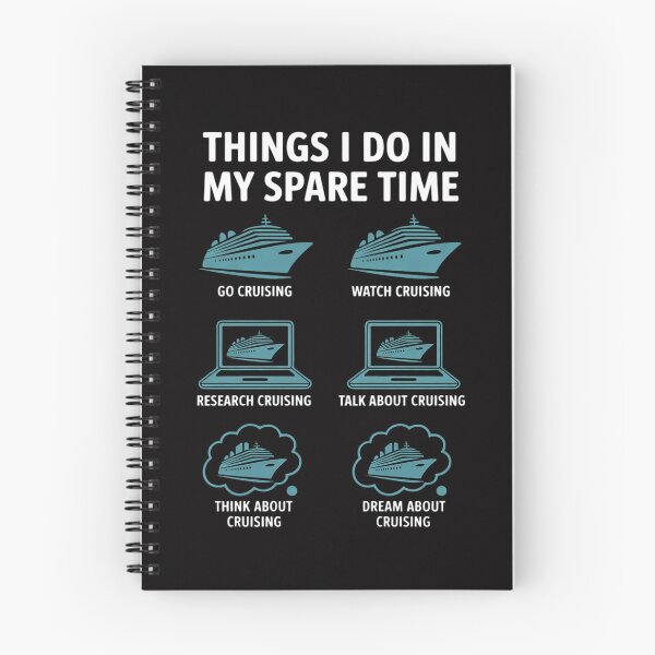 Item preview, Things I Do in My Spare Time Cruise Cruising Lovers designed and sold by ConceptThena.
