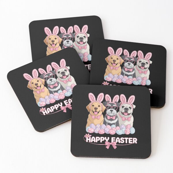 Item preview, Dog Bunny Ears Happy Easter Day Cute designed and sold by DentistLegal.