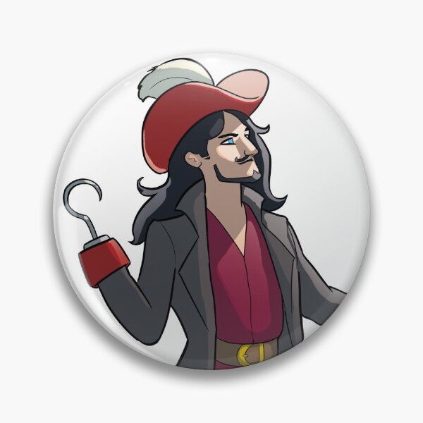 Item preview, Captain James Hook designed and sold by p-joart.