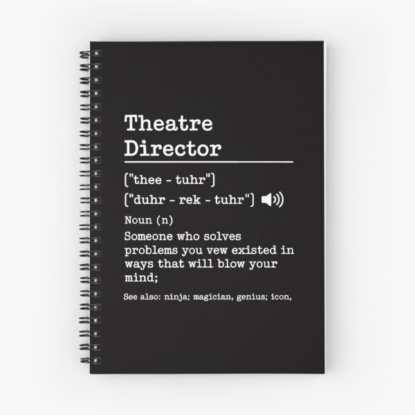 Item preview, Theater Director Definition Broadway Musical Theatre designed and sold by Viepenny.