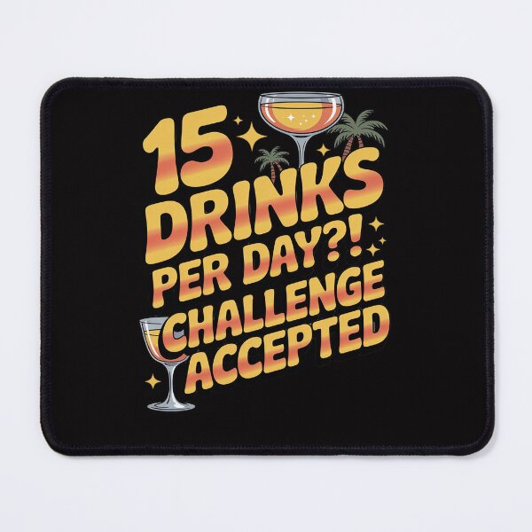 Item preview, The Vacation Station Apparel Co. Cruise Group Drink Package Challenge Accepted designed and sold by Viepenny.