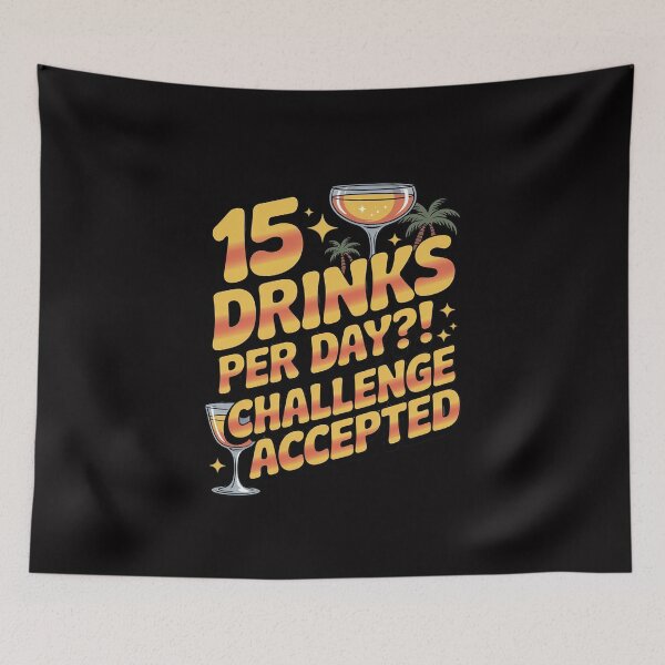 Item preview, The Vacation Station Apparel Co. Cruise Group Drink Package Challenge Accepted designed and sold by Viepenny.