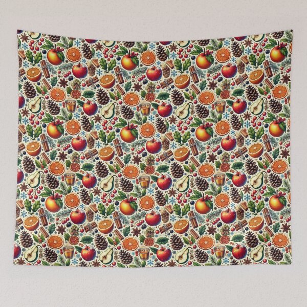 Item preview, Winter Fruit, Spices, Apple Orange, Creanberry, Anise, Cinnamin, Pear, Pine Cone Needles, Holly designed and sold by TheTimeTaxi.