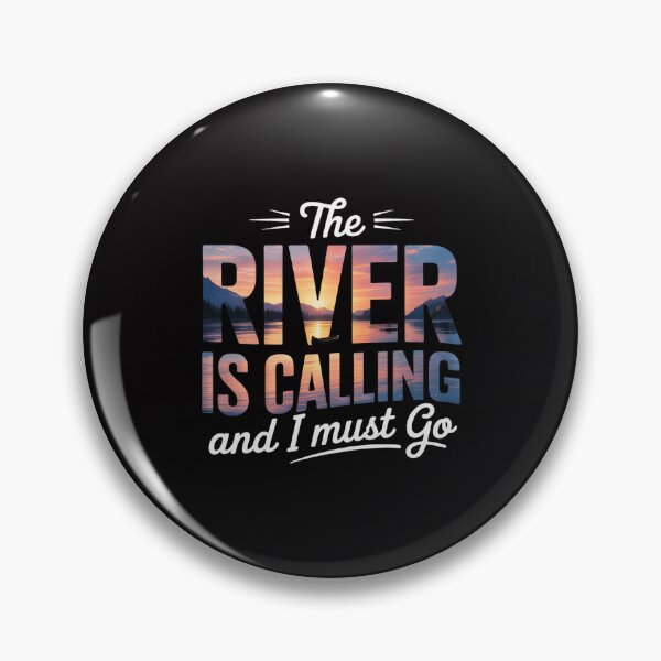 Item preview, The River Is Calling I Must Go White Water Rafting Boating designed and sold by Viepenny.