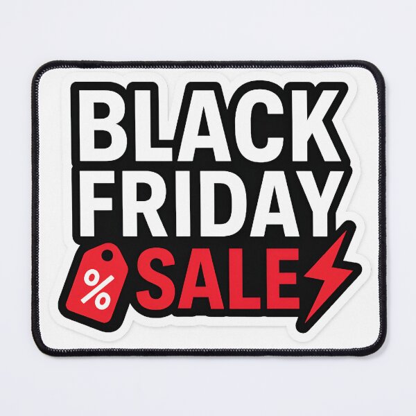Item preview, BLACK FRIDAY SALE STICKER designed and sold by TayShopMT.