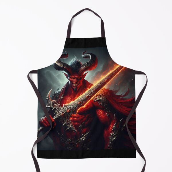 Item preview, Red Devil designed and sold by GalleryBrisArt.