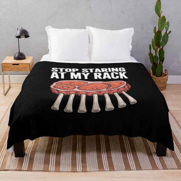 Item preview, Stop Staring At My Rack Bbq Ribs Barbecue Grill Men Women designed and sold by Viepenny.