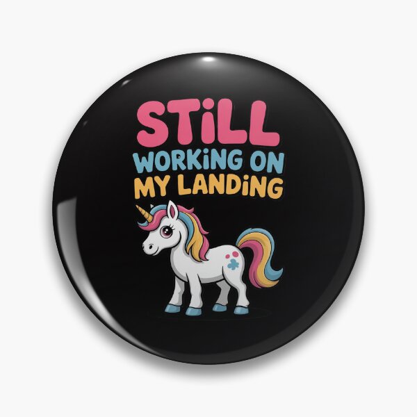 Item preview, Still Working On My Landing Injury Broken Arm Cute Unicorn designed and sold by Viepenny.