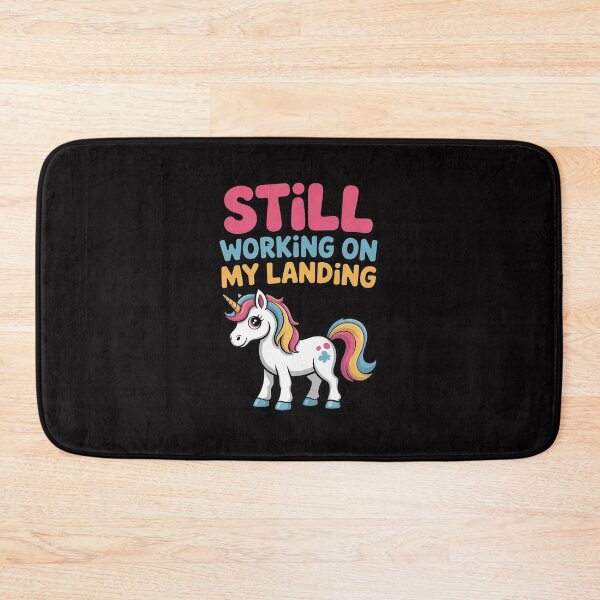 Item preview, Still Working On My Landing Injury Broken Arm Cute Unicorn designed and sold by Viepenny.