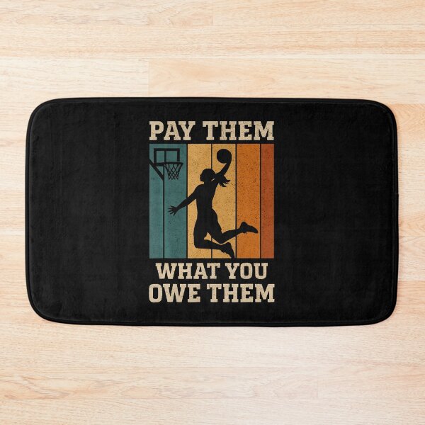 Item preview, Pay Them What You Owe Them Womens Basketball Feminist Fan designed and sold by BeverlyBrenda.