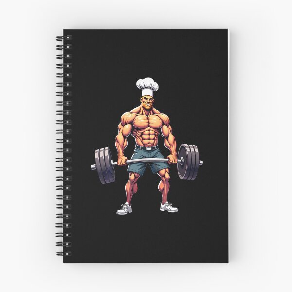Item preview, Workout Gym Chef Deadlift Weightlifting designed and sold by RuthSheila.