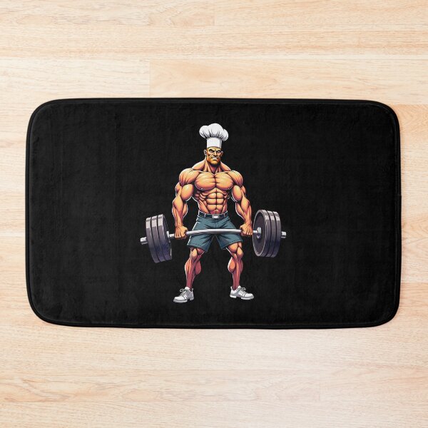 Item preview, Workout Gym Chef Deadlift Weightlifting designed and sold by RuthSheila.