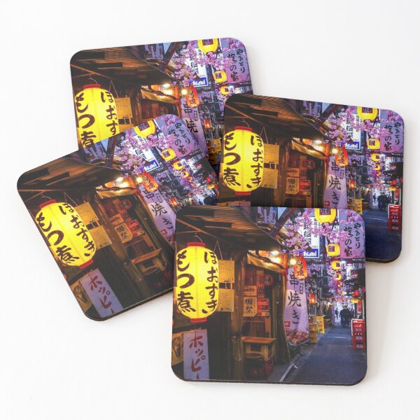 Item preview, Lantern-Lit Alley in Japan designed and sold by joseharry.