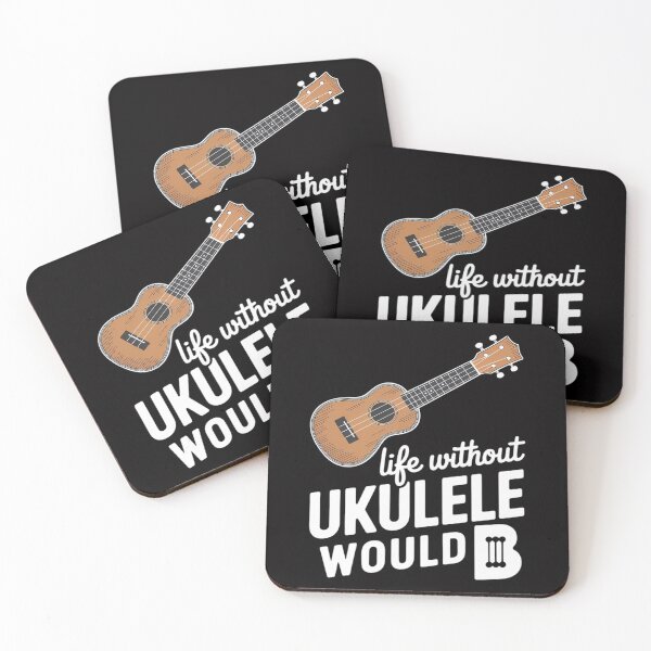 Item preview, Uke Music-Life Without Ukulele Would B Flat Music Instrument designed and sold by Viepenny.