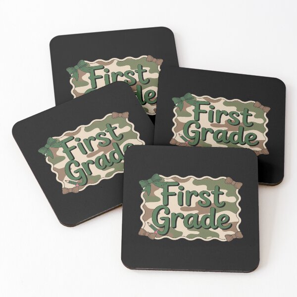 Item preview, Preppy 1st Grade Kids Old Camo Coquette Girly Back To School designed and sold by Rotasiin.